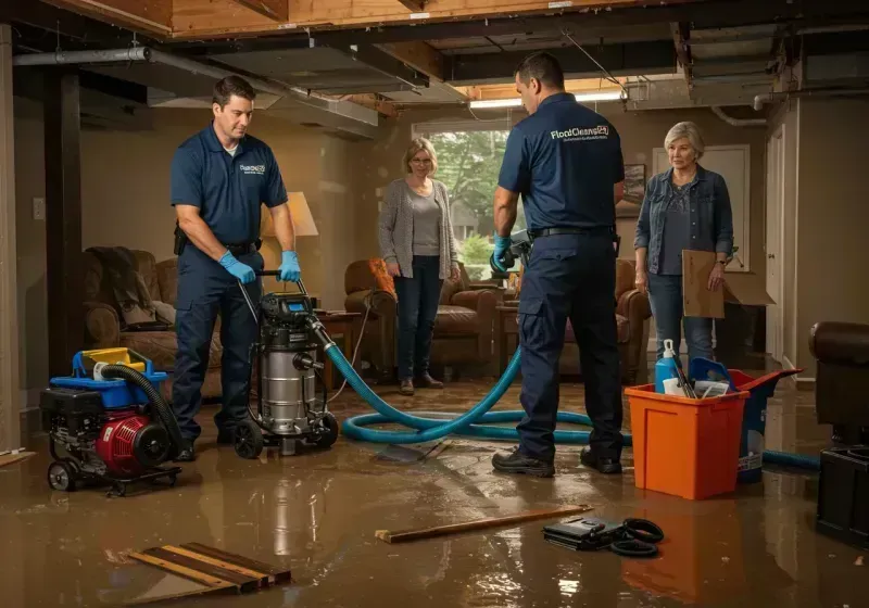 Basement Water Extraction and Removal Techniques process in Clark County, KS