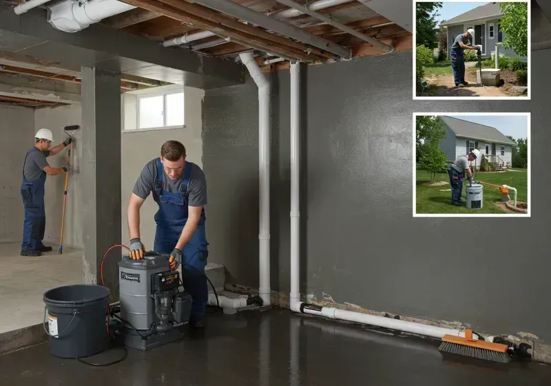 Basement Waterproofing and Flood Prevention process in Clark County, KS